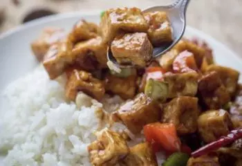 Kung Pao Tofu Bowl-Vegan (DF)