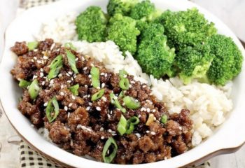 Teriyaki Beef Bowl - Low Carb