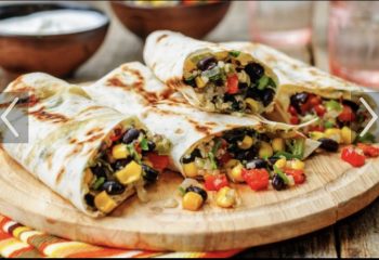 Cilantro Lime Veggie Burritos