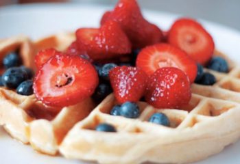Triple Berry Protein Waffle