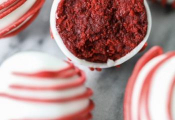 Red Velvet Protein Poppers