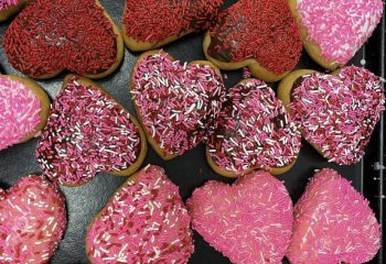 Sweet Heart Protein Donuts