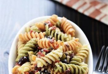Italian Chick Pea Pasta Salad-Vegan