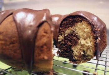 Marble Cake Protein Donut