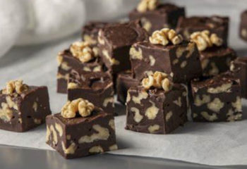 Chocolate Walnut Keto Fudge (GF)