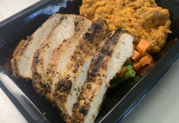 Mesquite Grilled Chicken w/ Sweet Potatoes - Weight Loss (GF, DF)