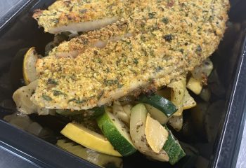 Parm Crusted Tilapia- Lean N Green (GF)