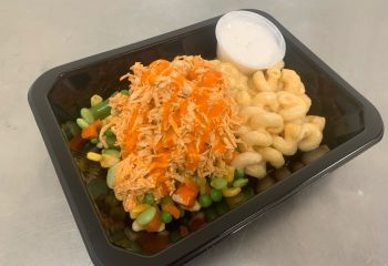 Buffalo Chicken with Mac & Cheese-Muscle Gain