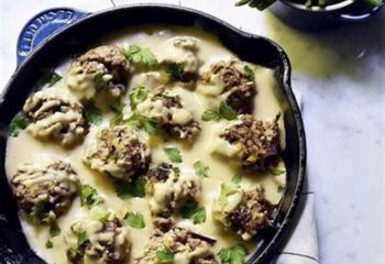 Swedish Turkey Meatball Bowl-Low Carb (GF)