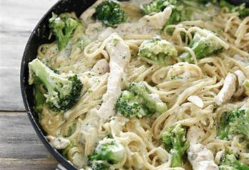 Chicken Alfredo Bowl-Low Carb