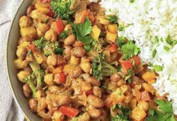 Sweet Chili Chick Pea Bowl- Vegan (GF,DF)