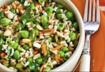 Honey Sriracha Chick Pea Bowl (GF)(DF)