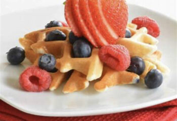 Triple Berry Protein Waffle