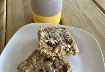 All Natural White Chocolate Cranberry Breakfast Bar (GF,DF)